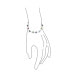 ფოტო #2 პროდუქტის Turkish Colorful Multicolor Spiritual Protection Amulet Strand Link Multi Charm Evil Eye Bracelet For Women Sterling Silver 7.5 Inch