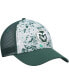 Фото #4 товара Men's Gray, Green Colorado State Rams Love Fern Trucker Snapback Hat