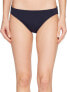 Фото #1 товара MICHAEL Michael Kors Womens 183463 Classic Bikini Bottoms Swimwear Navy Size XS