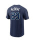 Фото #4 товара Men's Fred McGriff Navy Tampa Bay Rays Name and Number Hall of Fame T-shirt