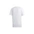 Фото #2 товара Мужская футболка спортивная белая с логотипом Adidas Stadium