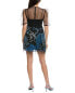 Фото #2 товара Red Valentino Mini Dress Women's Blue 40