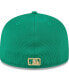 Фото #3 товара Men's White, Green Chicago Cubs 2024 St. Patrick's Day 59FIFTY Fitted Hat