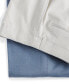 Men's Slim-Fit Solid White Pants