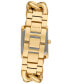 ფოტო #3 პროდუქტის Women's Emery Three-Hand Gold-Tone Stainless Steel Watch 40 x 31mm