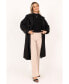 Women's Trina Button Front Trench Coat