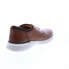 Фото #15 товара Clarks Donaway Plain 26163452 Mens Brown Leather Oxfords Plain Toe Shoes