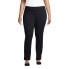 Фото #5 товара Брюки женские Lands' End Slim Leg Starfish Plus Size