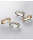 ფოტო #6 პროდუქტის Diamond Halo Cluster Ring (1/4 ct. t.w.) in 10k Yellow, White or Rose Gold