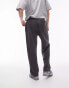 Фото #3 товара Topman straight leg jogger in charcoal