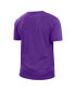 ფოტო #2 პროდუქტის Men's Purple Baltimore Ravens 2022 Sideline Ink Dye T-shirt