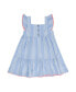 ფოტო #2 პროდუქტის Little Girls Sammy + Nat Dress with Flutter Sleeves