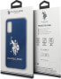 Фото #8 товара Чехол для смартфона U.S. Polo Assn. US Polo Silicon Silicone Collection для Samsung Galaxy S20 G980, гранатовый/темно-синий
