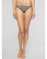 Фото #1 товара Womens Ella Moss Black Portofino Tab Side Bikini Bottom Sz M $49