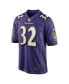 Фото #3 товара Men's Marcus Williams Purple Baltimore Ravens Player Game Jersey