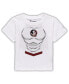 ფოტო #3 პროდუქტის Toddler Boys and Girls White Florida State Seminoles Super Hero T-shirt
