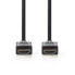 Фото #5 товара Nedis CVGP34000BK05, 0.5 m, HDMI Type A (Standard), HDMI Type A (Standard), 3840 x 2160 pixels, 3D, Black