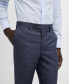 Men's Stretch Fabric Slim-Fit Suit Pants