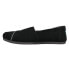 Фото #3 товара TOMS Alpargata Slip On Flat Womens Black Flats Casual 10018975T