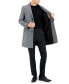 ფოტო #3 პროდუქტის Men's Slim-Fit Migor Charcoal Overcoat