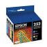 Фото #1 товара Epson 252 Black, C/M/Y 4pk Combo Ink Cartridges - Black, Cyan, Magenta, Yellow