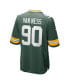 ფოტო #3 პროდუქტის Men's Lukas Van Ness Green Green Bay Packers 2023 NFL Draft First Round Pick Game Jersey