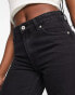 Фото #3 товара Only Chris low rise wide leg jeans in black