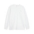 Фото #1 товара Puma Mmq Service Line Crew Neck Long Sleeve T-Shirt Mens White Casual Tops 62084