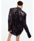 Women's Multicolor Sequined Shirt