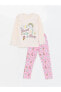Фото #1 товара Пижама для девочки длинный рукав LC WAIKIKI LCW Kids Pijama Takımı