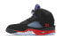Jordan Air Jordan 5 retro se "top 3" 葡萄 防滑 高帮 复古篮球鞋 男女同款 黑红紫