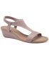 Фото #2 товара Women's Step N Flex Vacanzaa Wedge Sandals, Created for Macy's