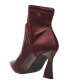 H Halston Women's Iza Two Toned Heeled Booties