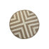 Фото #1 товара Ковер DKD Home Decor Scandi Белый Светло-коричневый джут (200 x 200 x 1 см)