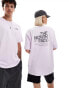 Фото #2 товара The North Face Mountain Sketch backprint oversized t-shirt in lilac