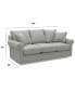 Фото #7 товара CLOSEOUT! Zaniel 89" Fabric Sofa