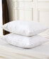 White Goose Nano Down and Feather Blend Pillow, Medium Support, King