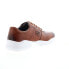 Фото #16 товара Robert Graham Boccaccio RG5417L Mens Brown Leather Lifestyle Sneakers Shoes