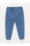 Фото #6 товара LCW baby Beli Lastikli Kız Bebek Jogger Jean Pantolon