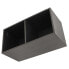 Fun Generation Vinyl Shelf Two Black