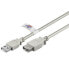 Фото #1 товара Аксессуар Кабель USB Wentronic USB Verl AA 500 HiSpeedCert 2.0, 5 м, серый