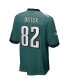 Men's Mike Quick Midnight Green Philadelphia Eagles Game Retired Player Jersey