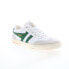 Фото #4 товара Gola Badminton Mesh CMB321 Mens White Canvas Lace Up Lifestyle Sneakers Shoes