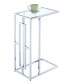 Town Square Chrome C End Table