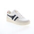 Фото #2 товара Gola Grandslam Classic CMB117 Mens White Leather Lifestyle Sneakers Shoes 8
