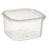 Фото #2 товара Прямоугольная коробочка для завтрака с крышкой Прозрачный полипропилен 750 ml 12,8 x 7,5 x 13,5 cm (24 штук)