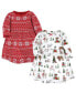 Фото #1 товара Baby Girls Cotton Dresses, Christmas Forest