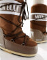 Moon Boot high ankle snow boots in brown