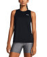 Women's UA Tech™ Crewneck Tank Top Черный, S - фото #1