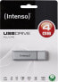 Флеш-накопитель Intenso Alu Line, 4 ГБ, USB 2.0, серебристый Intenso Pendrive Alu Line 4 GB, USB 2.0, серый 4 ГБ - фото #9